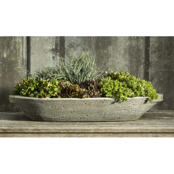 Jacinto Cast Stone Pot Planter | Wayfair North America