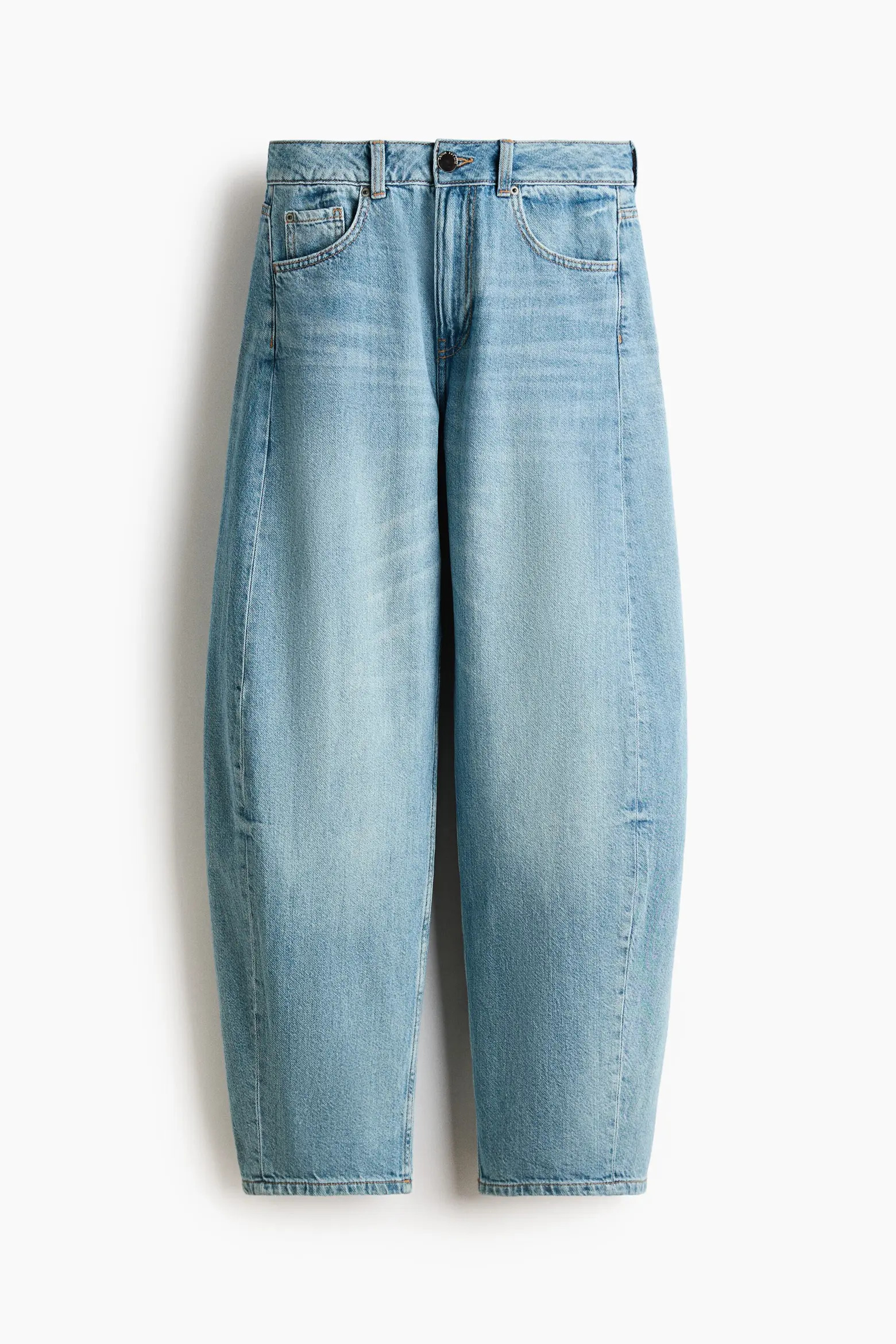 H&M Barrel High Waist Jeans (Women) | Nordstrom | Nordstrom