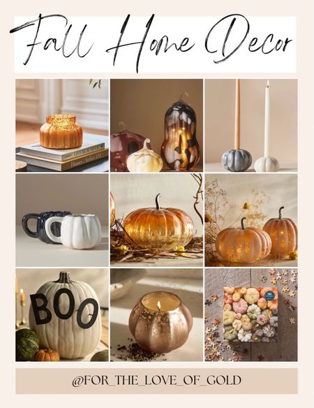Warm up your living room with fall home decor. Love the glass pumpkins this season and all of these chic tabletop items. 

Thanksgiving
Halloween
Kitchen
Dinner party
Puzzles 
Holiday decorations 
Candlesticks 
Mugs
Hostess gift
Candles


#LTKSeasonal #LTKfindsunder50 #LTKhome