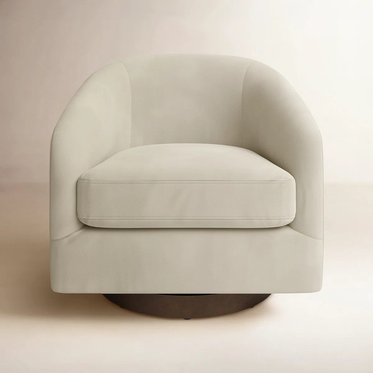 Bennett Upholstered Swivel Barrel Chair | Wayfair North America