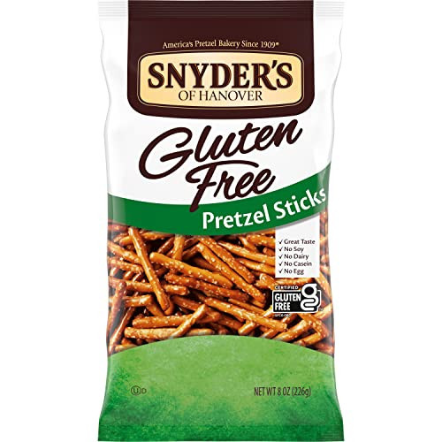 Snyder's of Hanover Pretzels, Gluten Free Pretzel Sticks, 8 Oz | Amazon (US)