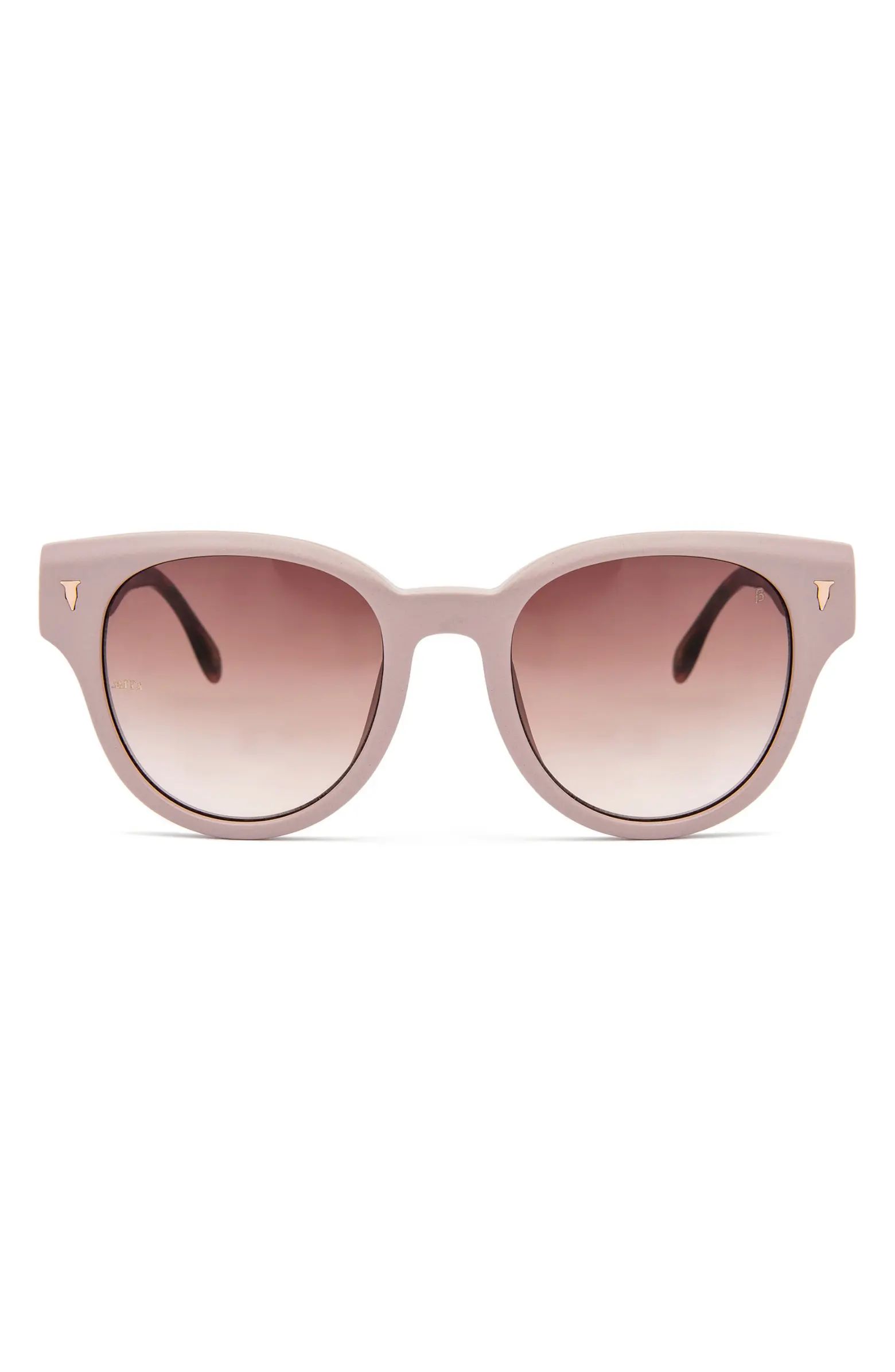 MITA SUSTAINABLE EYEWEAR Brickell 50mm Round Sunglasses | Nordstrom | Nordstrom