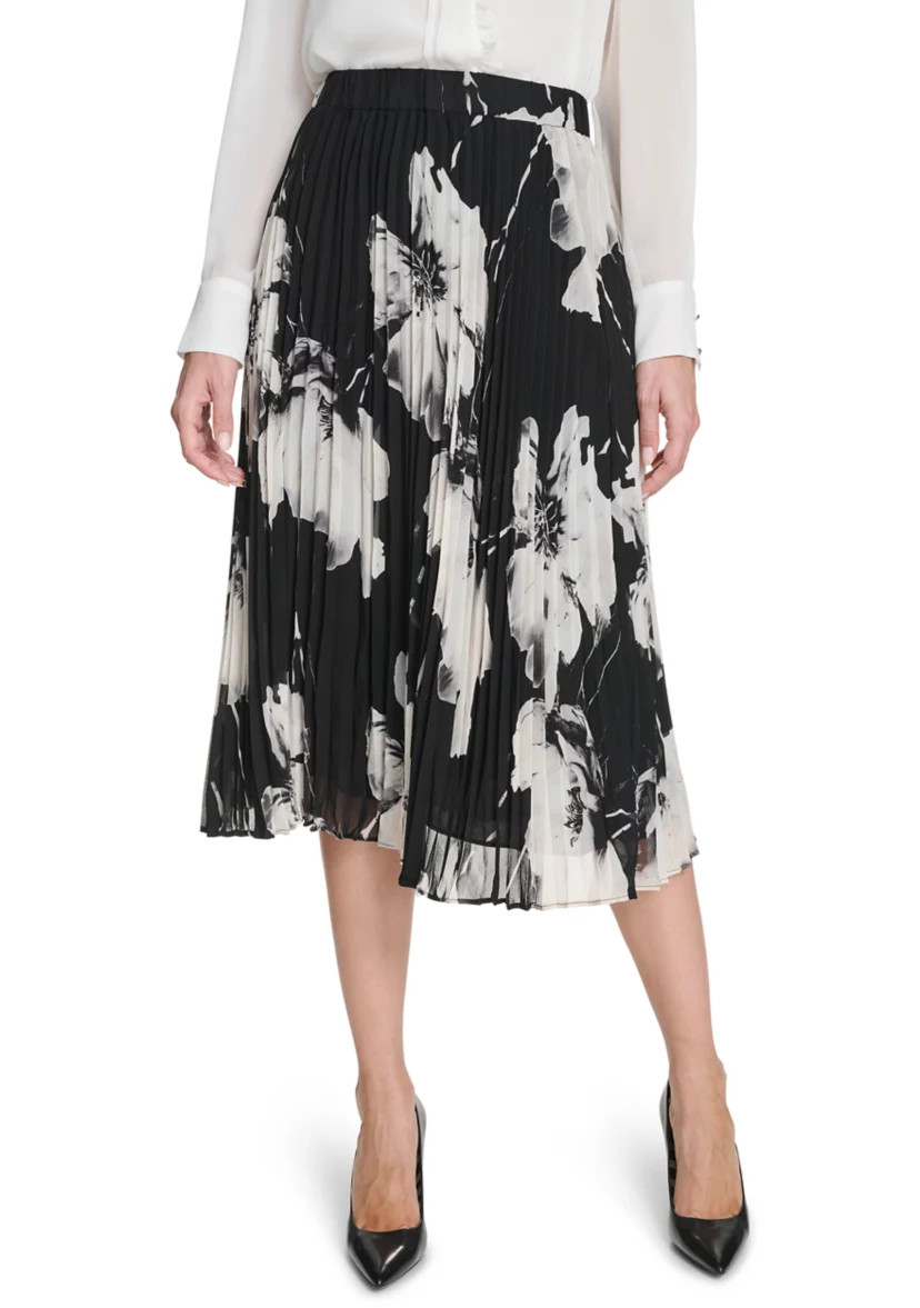 Women's Floral Pleated Skirt | Belk