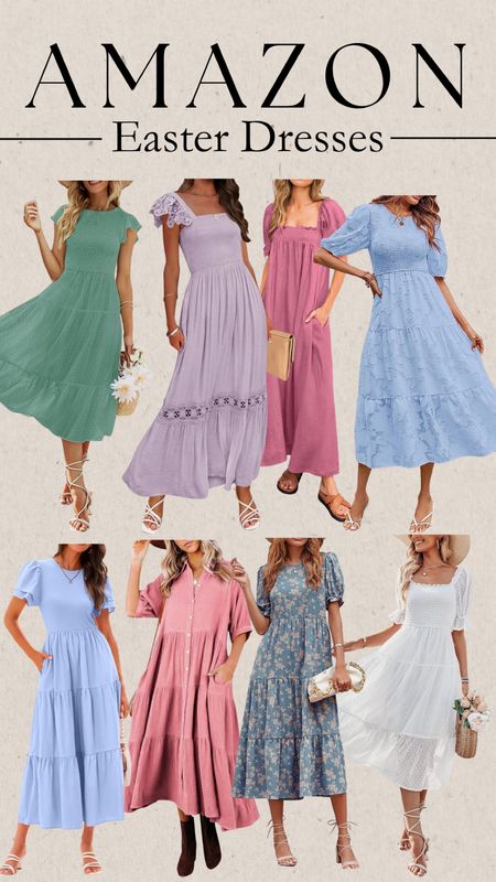 Amazon Easter Dresses

#LTKfindsunder50 #LTKstyletip #LTKover40