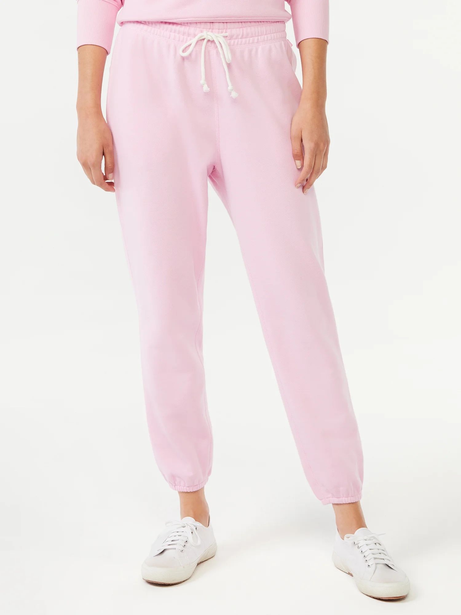 Free Assembly Women's Classic Cotton Blend Sweatpants - Walmart.com | Walmart (US)