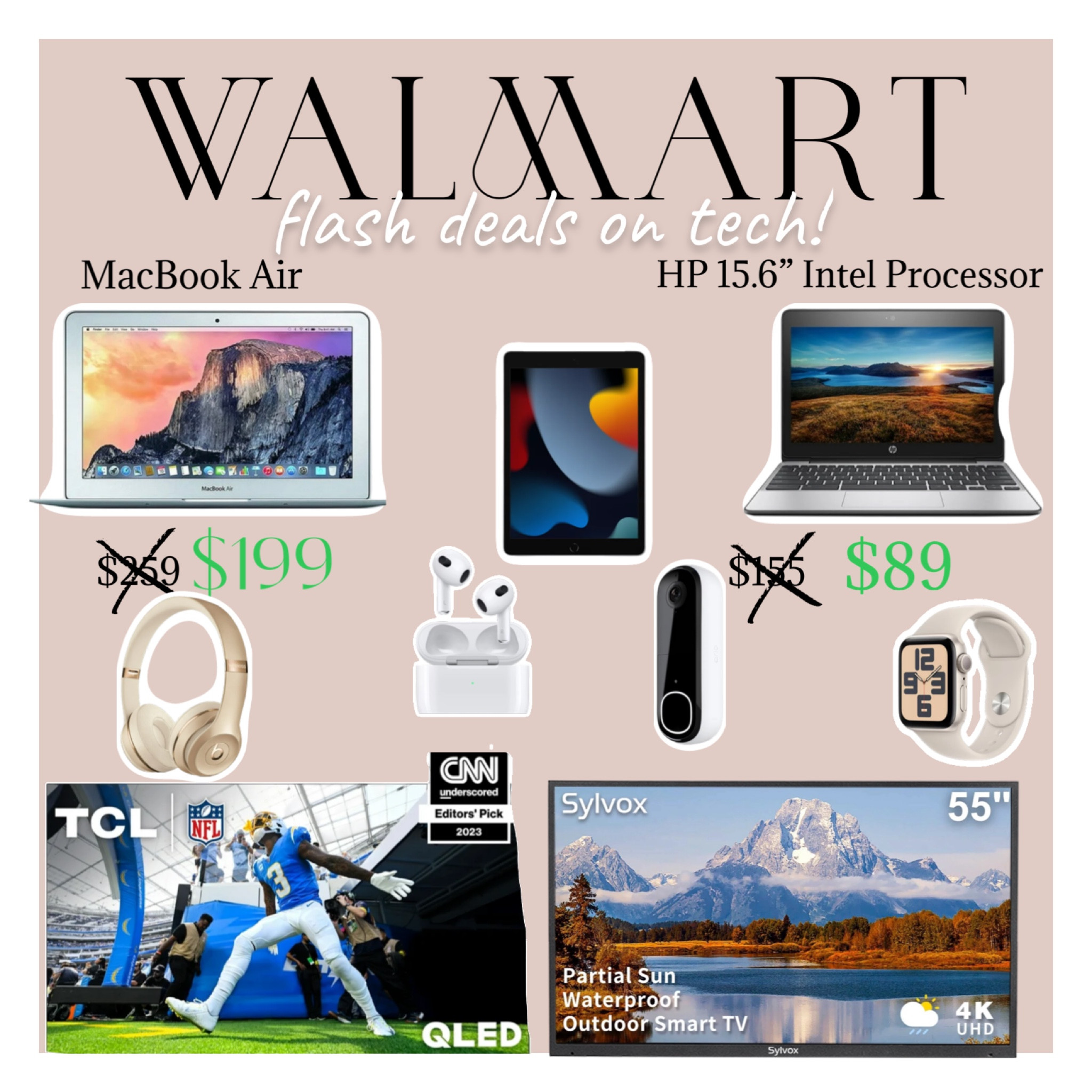 Walmarts got AMAZING deals on tech, starting today, 7/8✨ run before these awesome deals get snatched up! 

#LTKSaleAlert #LTKSummerSales #LTKxNSale
