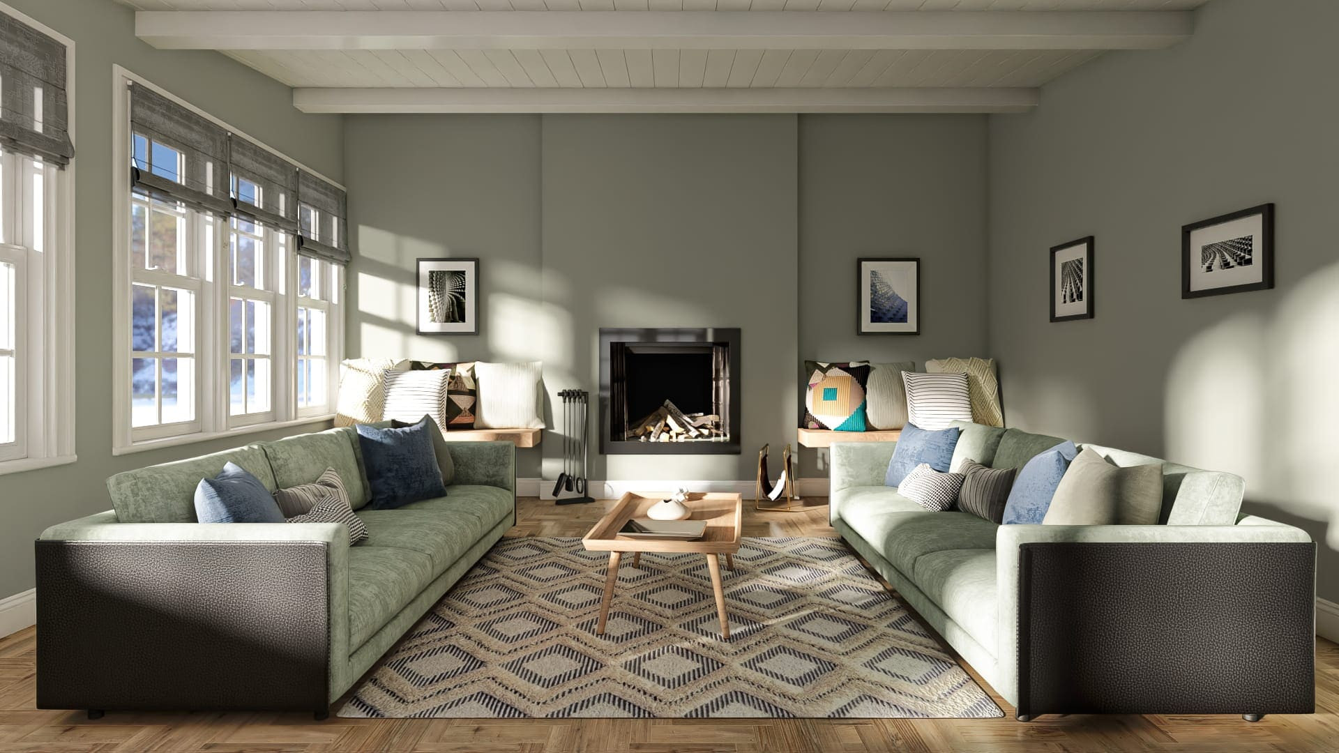 Evergreen Fog Interior & Exterior Paint | Lowe's | Lowe's