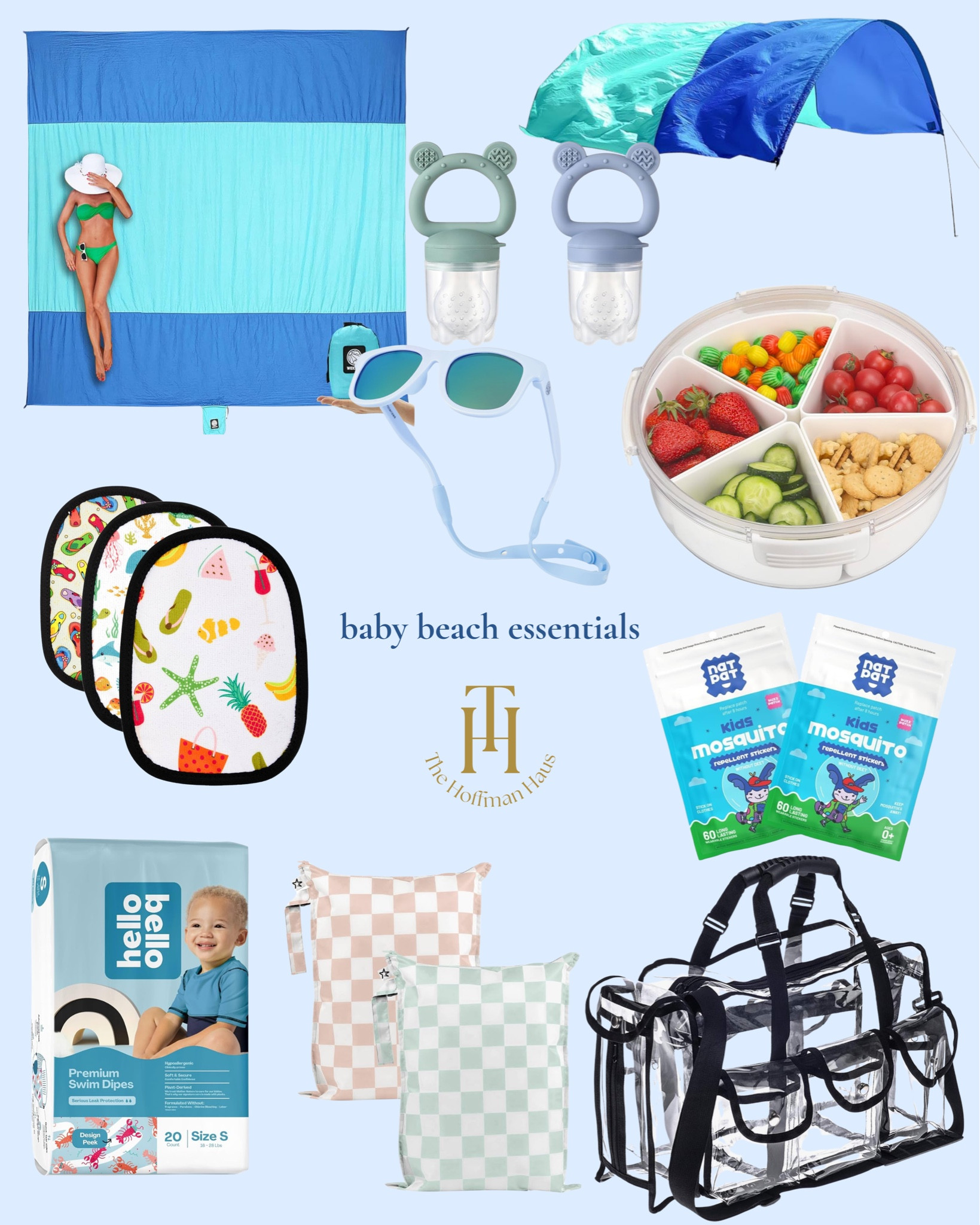 Baby beach essentials ☀️🌊🏖️🌴🍉
Amazon prime day • swim • baby travel finds • summer • mosquito stickers • kids snacks • beach bag • beach tent • baby hacks

#LTKtravel #LTKbaby #LTKswim