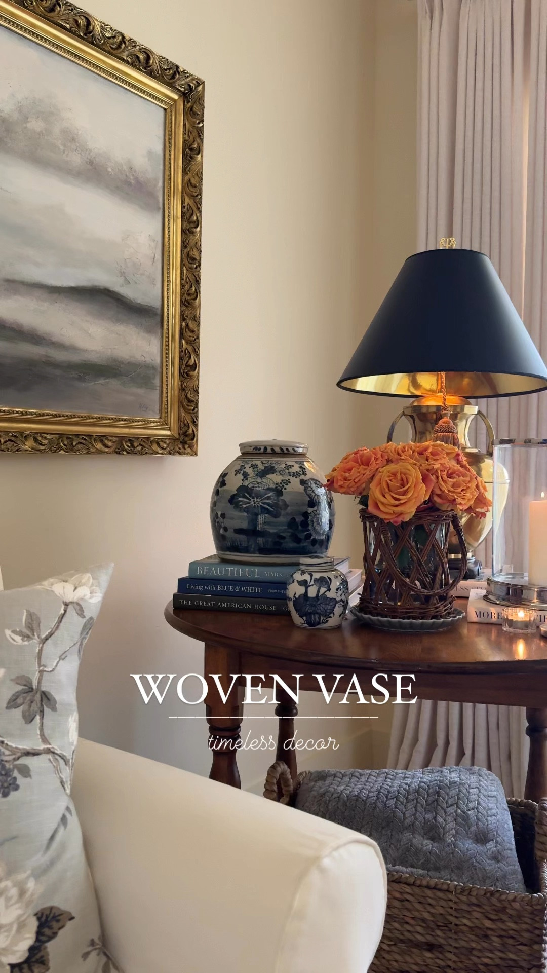 Wicker flower vessel, woven vase, and candle holder all in one. This versatile home decor accent is perfect for fresh florals, faux stems, or pillar candles, adding timeless texture and classic style to any space.

#LTKHome