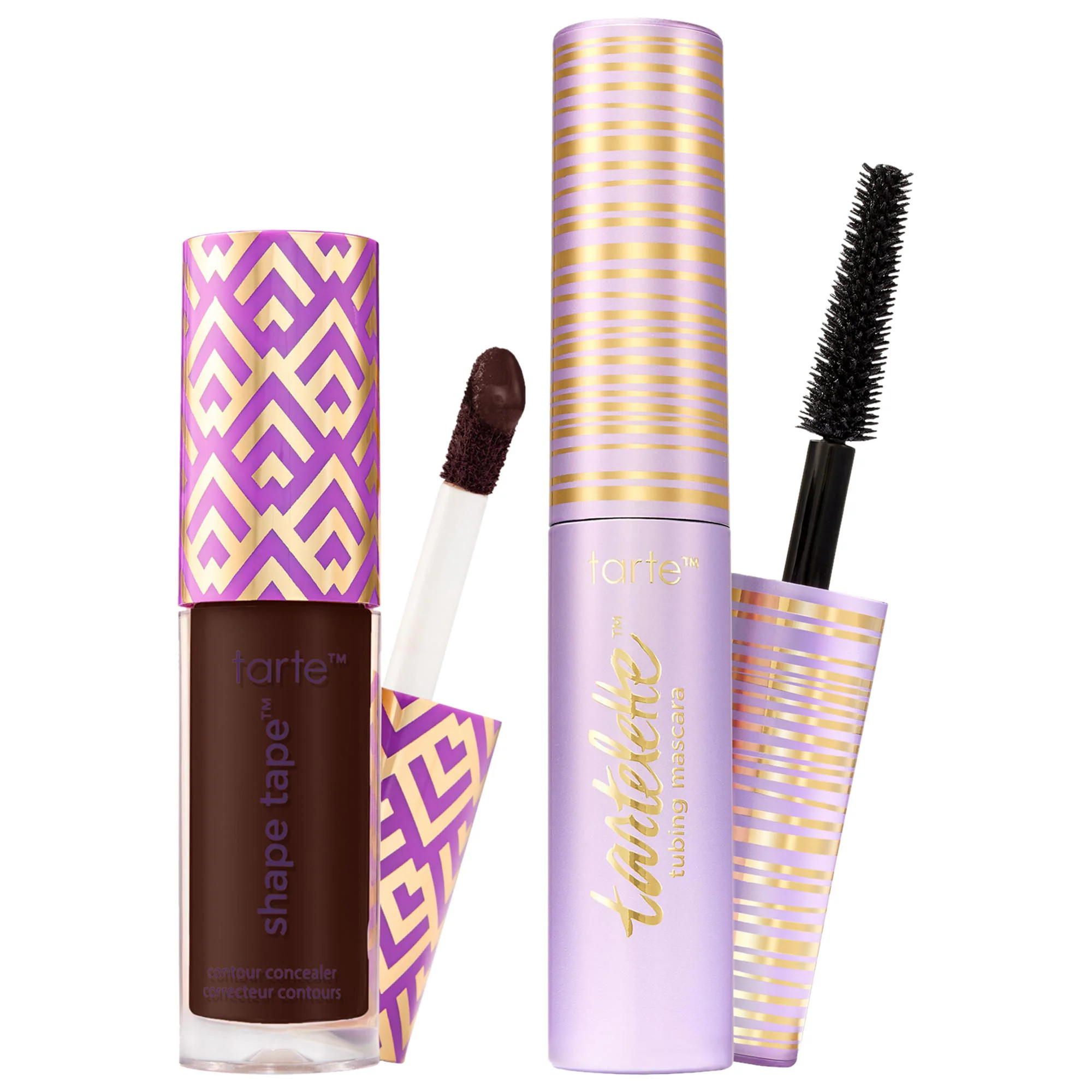 tarte Mini Shape Tape Concealer + Tubing Mascara Set 63N espresso neutral | Sephora (US)
