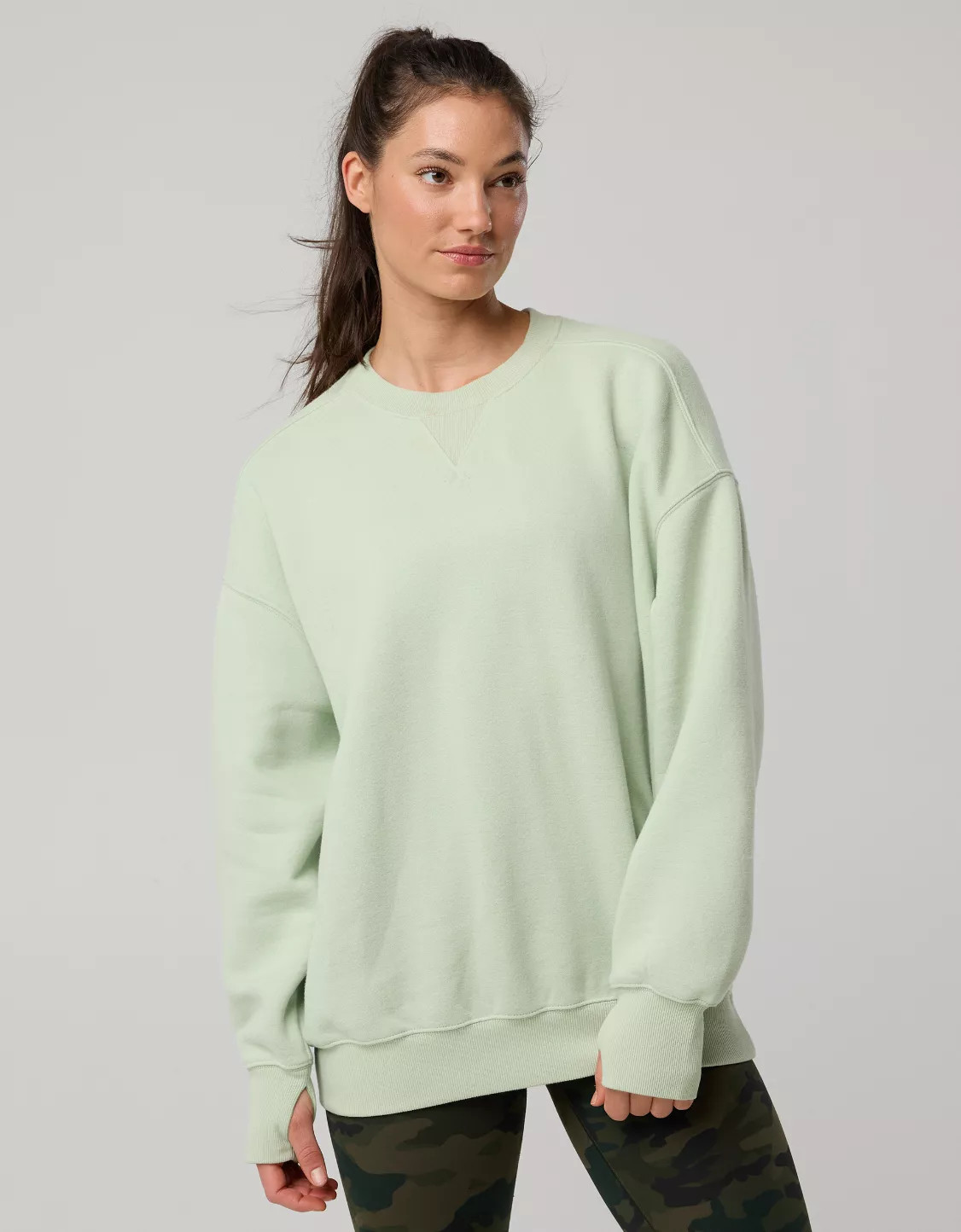 OFFLINE By Aerie Cloud Fleece Oversized Crewneck | Aerie