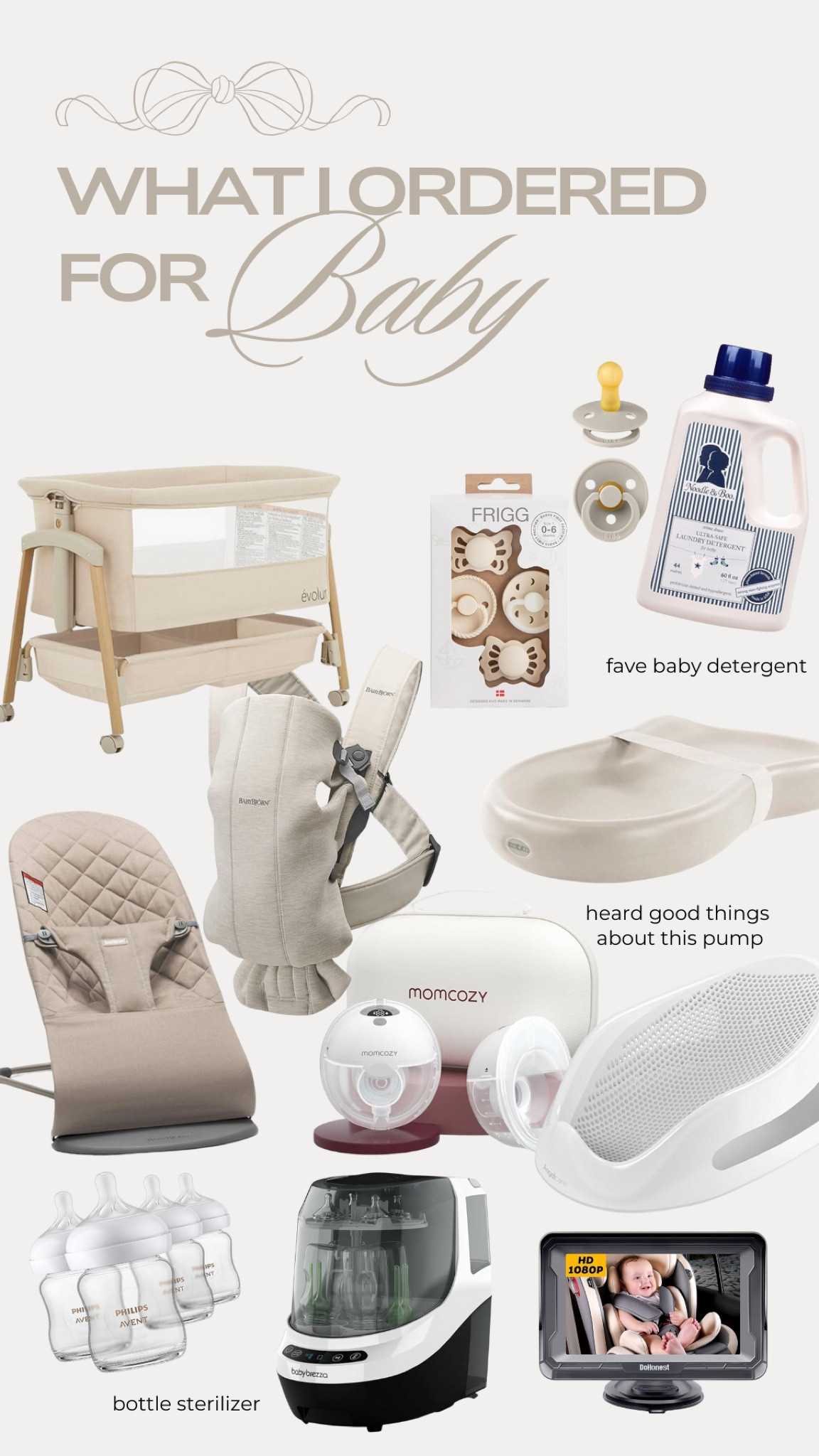 What I ordered for baby 🍼 from Amazon 

#LTKBump #LTKBaby #LTKFamily