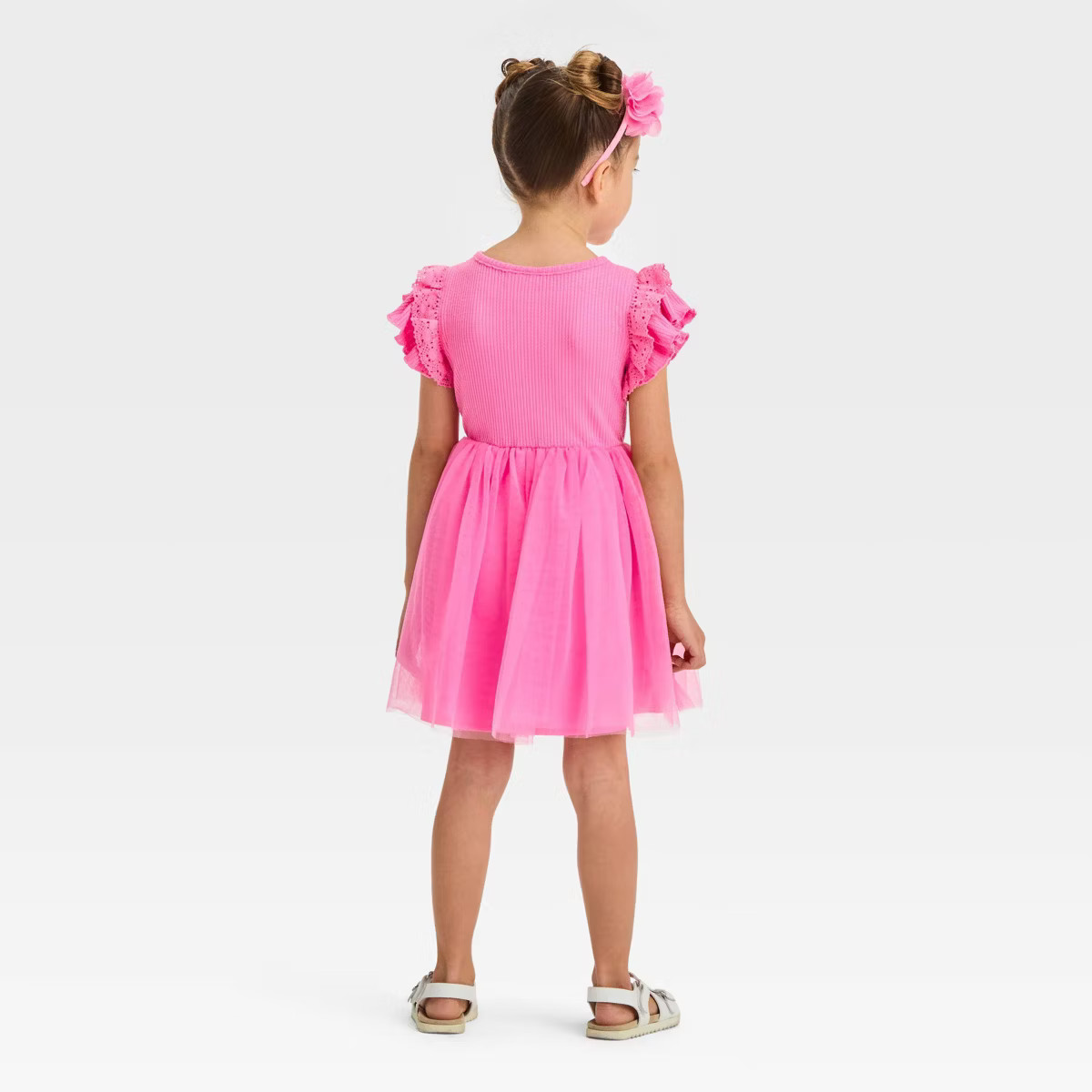 Toddler Girls' Tulle Dress - Cat & Jack™ Pink 5T | Target