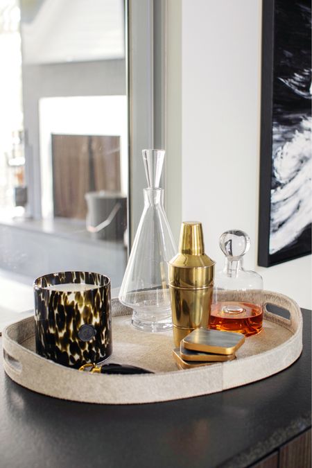 Create your perfect tray with all the bar necessities! ✨ #InteriorDesign

#LTKstyletip #LTKhome