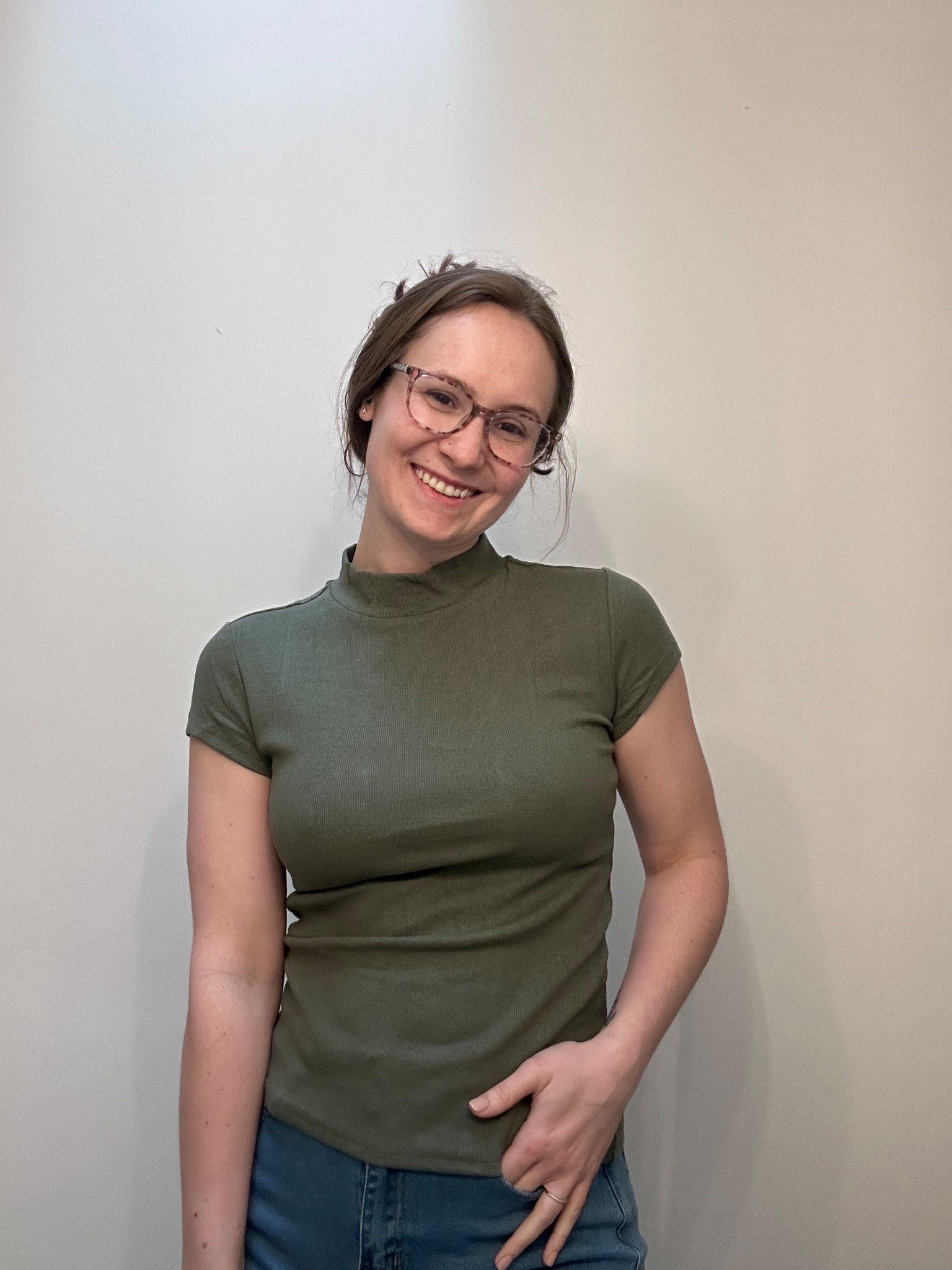 Outfit of the day for my corporate banking job! On Fridays we can wear jeans so I paired them with this cap sleeve mock neck top! It’s perfect to wear to the office and then out after work!

#LTKSeasonal #LTKWorkwear #LTKootd