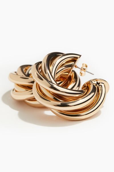 Intertwined hoop earrings | H&M (UK, MY, IN, SG, PH, TW, HK)