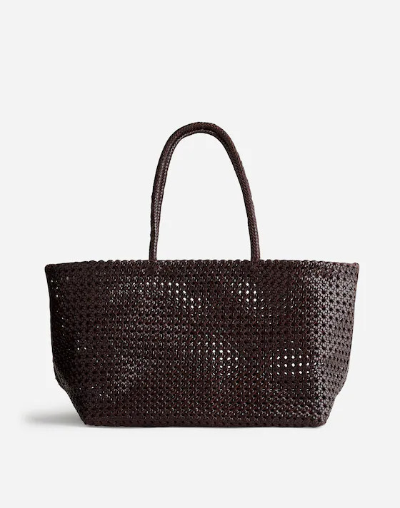 The Handwoven Cane Tote | Madewell