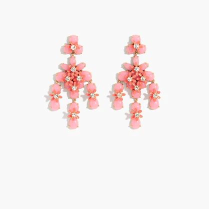 Floral cascade earrings | J.Crew US