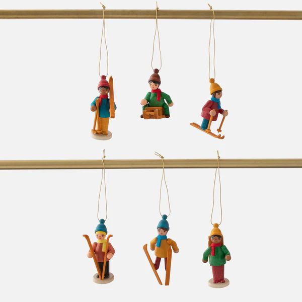 Snow Day Ornaments, Set of 6 | Schoolhouse