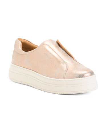 Suede Platform Slip On Sneakers | TJ Maxx
