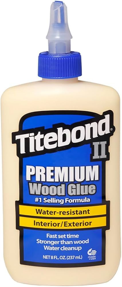 Titebond 5003 II Premium Wood Glue, 8-Ounces | Amazon (US)