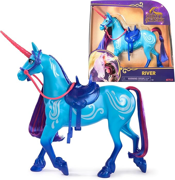 Unicorn Academy, River with 2 Riding Accessories, 11”, Compatible with Isabel, Dolls & Unicorn ... | Amazon (US)