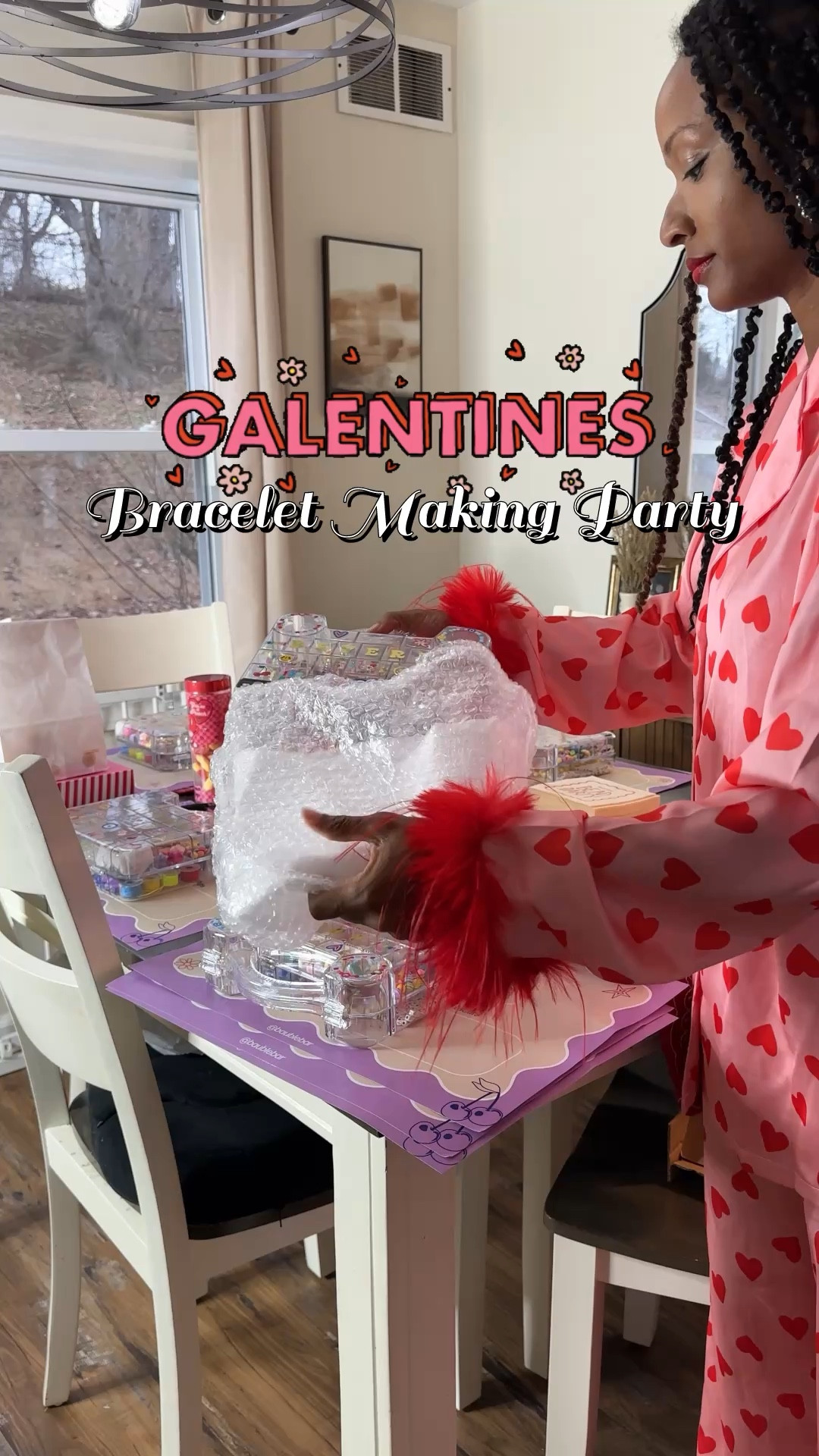 Bauble Bar bracelet making party for Galentine’s Day.

These custom bead kits are only $64 nd so much fun!

#LTKParties