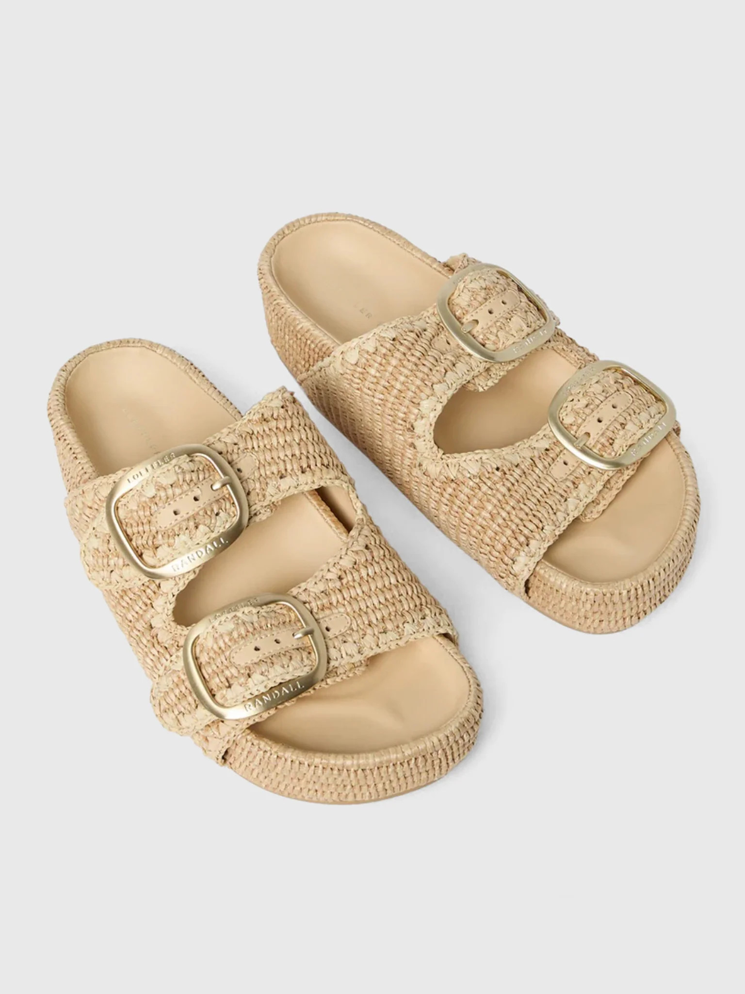 LOEFFLER RANDALL
                      
                     Women's Theo Two-Band Sandal | Saint Bernard