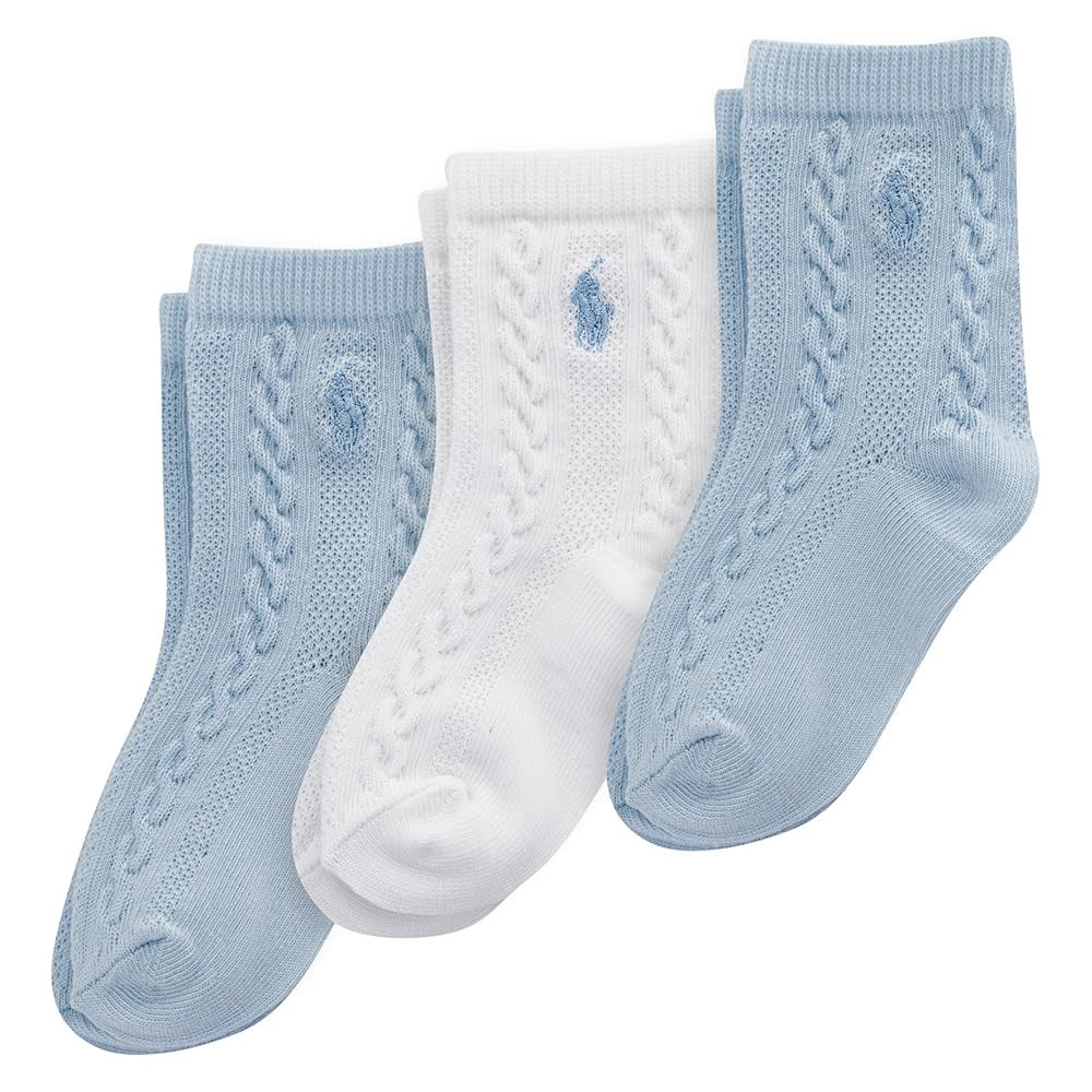 Polo Ralph Lauren Baby Tossed Bear Socks | Amazon (US)