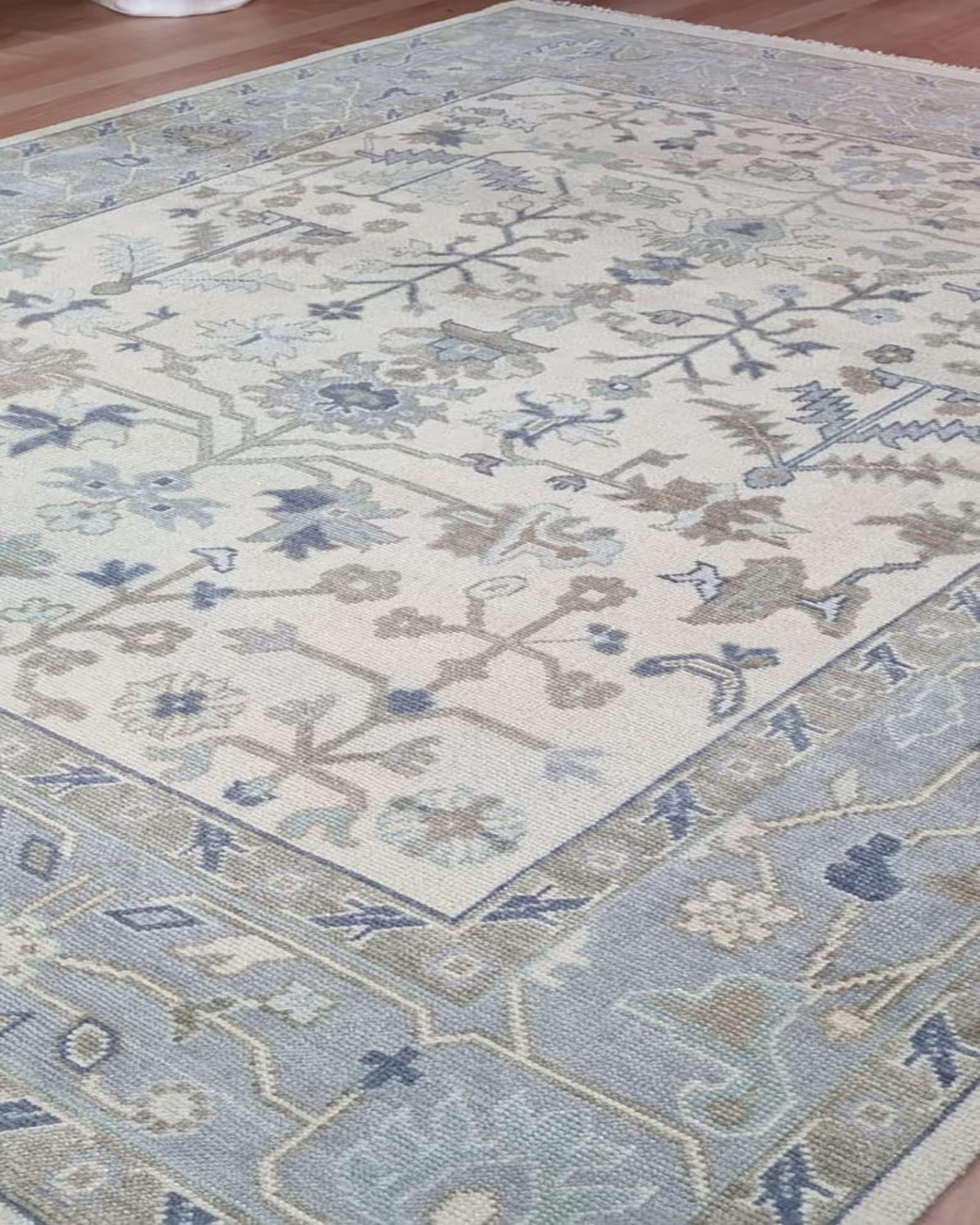 Natural Turkish Knot Oushak Rug 9X12,8X10,10X14 - Etsy | Etsy (US)