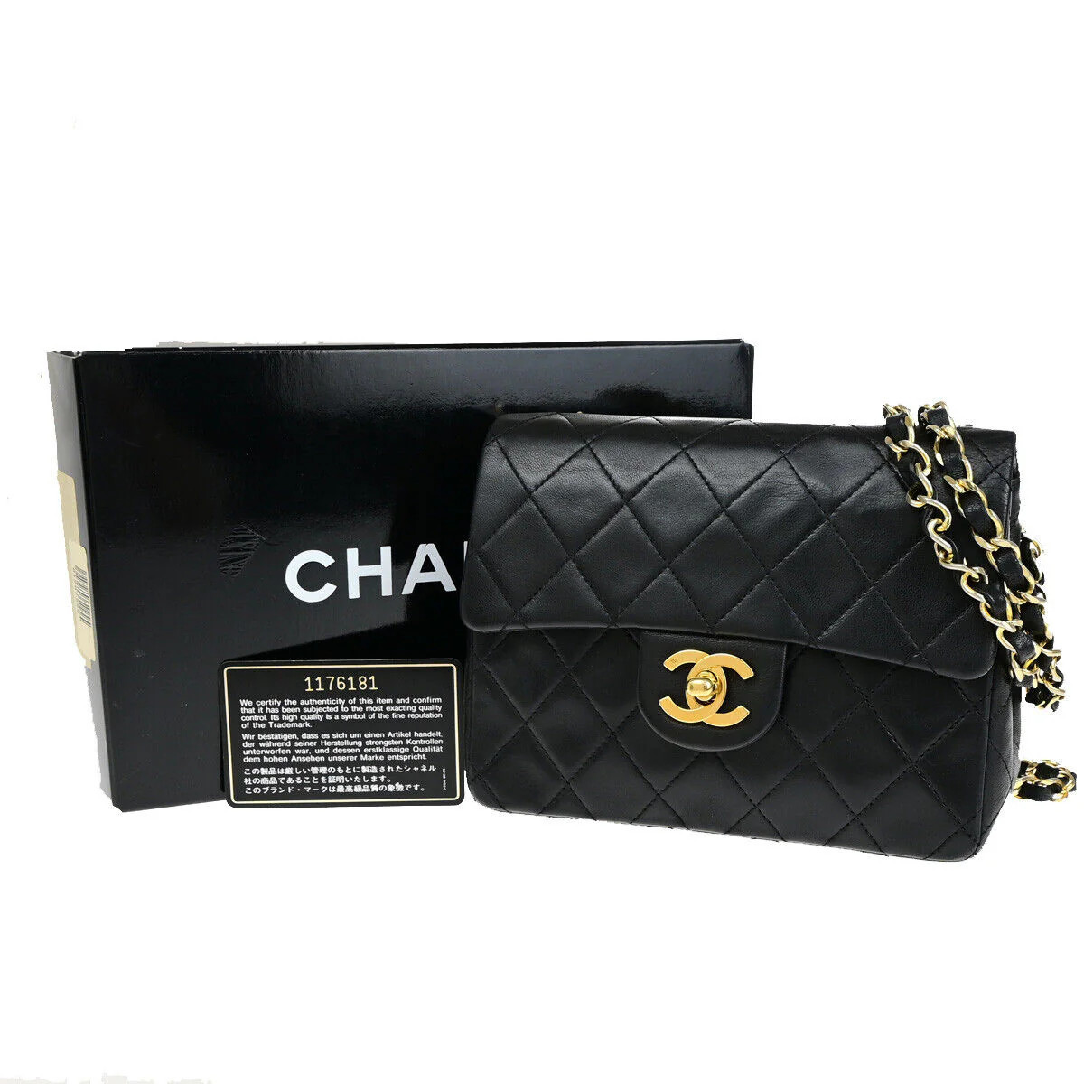Chanel Mini Matelassé Leather Shoulder Bag (Pre-Owned) | Shop Simon