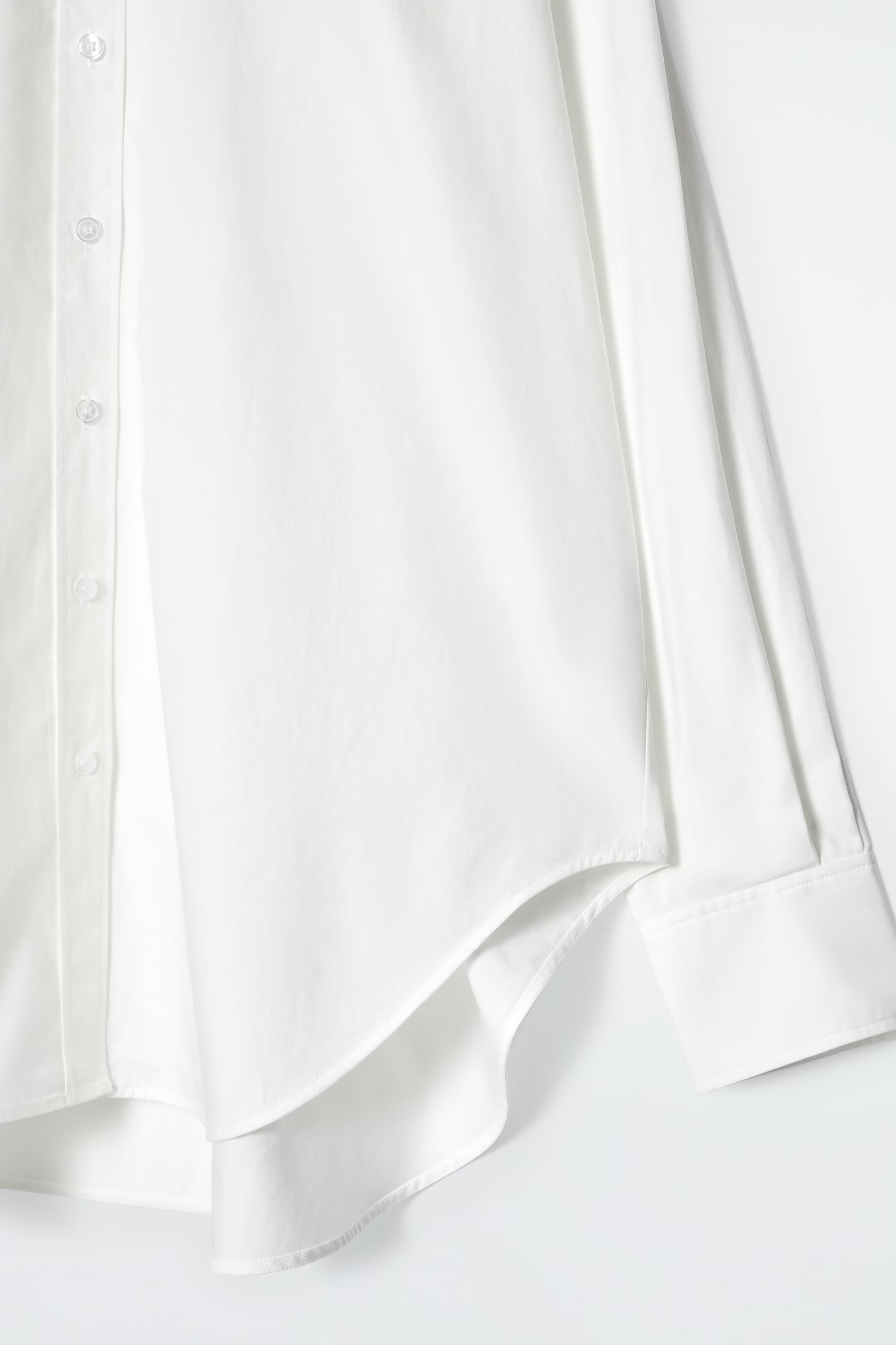 RELAXED COTTON SHIRT - WHITE | COS (EU)