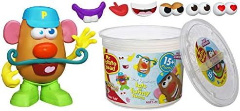Playskool Mr. Potato Head Tater Tub Set Parts and Pieces Container Toddler Toy for Kids | Amazon (US)