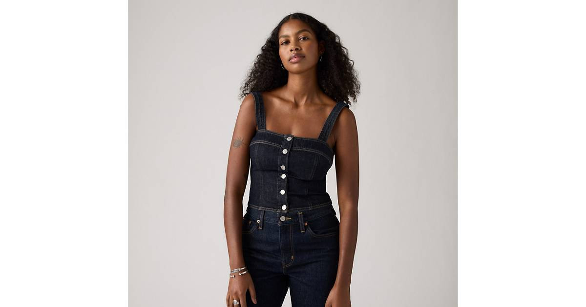 Drea Tank - Dark Wash | Levi's® US | Levi's US