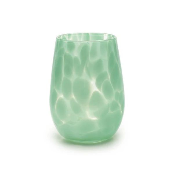 Fritsy Wine Glass, Jade Green | The Avenue