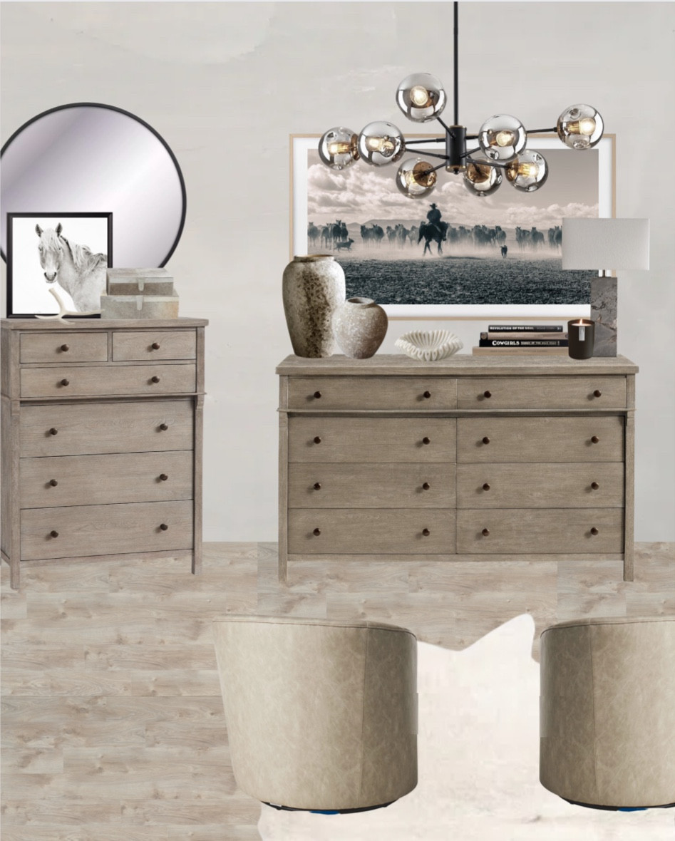 Master bedroom decor, modern western, modern rustic, Pottery Barn, Target, Amazon, Etsy, At Home, Arhaus

#LTKhome