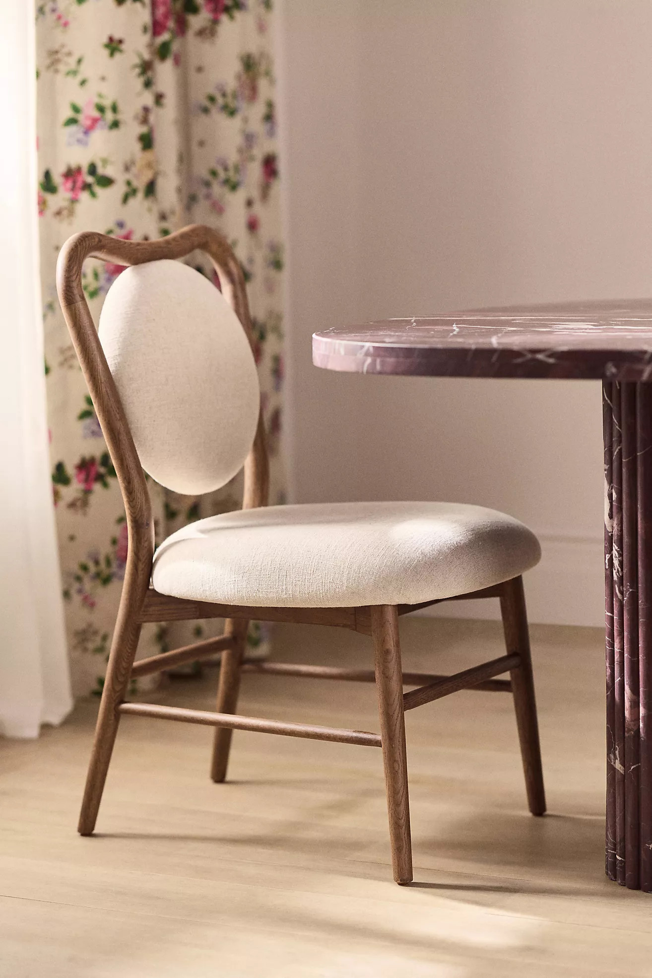 Ella Linen Dining Chair | Anthropologie (US)