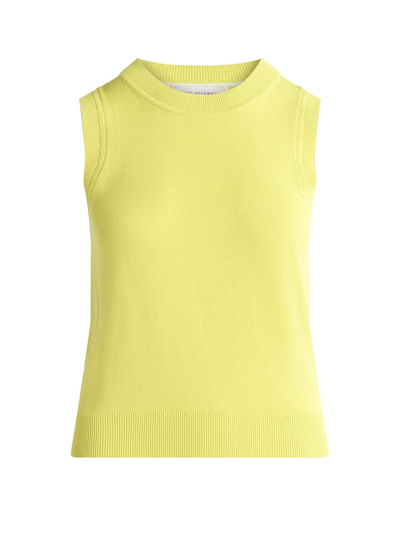 Free Assembly Women's Sleeveless Sweater Shell, Lightweight, Sizes XS-2XL | Walmart (US)