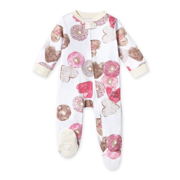 Doughnut Crazy Organic Cotton Pajamas - Newborn | Burts Bees Baby