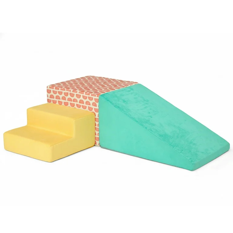 Delta Children Play Your Way 3-Piece Foam Gymnasium, Tropical | Walmart (US)