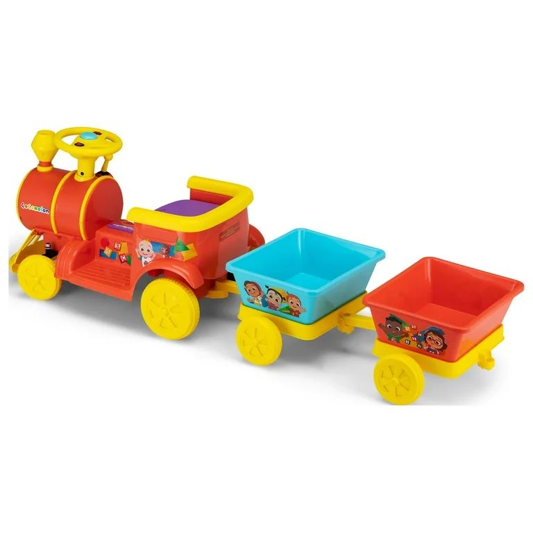 Cocomelon Choo Choo Train Ride-On Toy, 6-Volt - Walmart.com | Walmart (US)