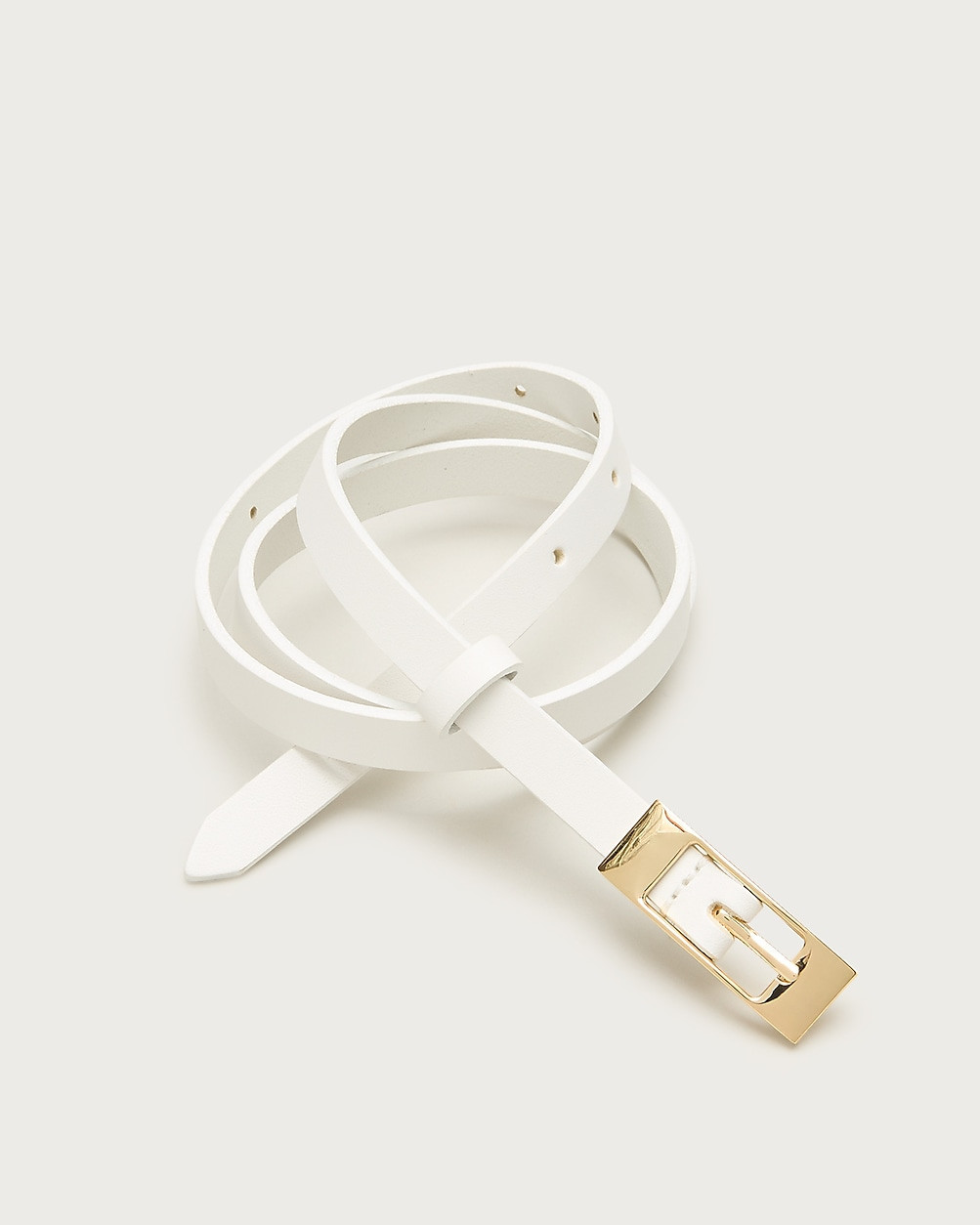 Skinny Italian leather belt | J. Crew US