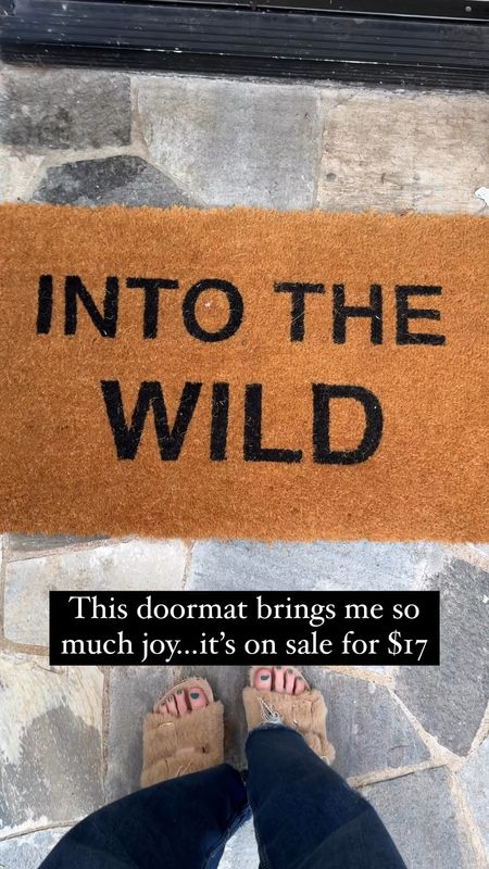 The perfect doormat for a mom of four boys. 

#entryway #Doormat #Patio #OutdoorRug #OutdoorLiving #targethome #homedecor

#LTKFindsUnder50 #LTKVideo #LTKHome