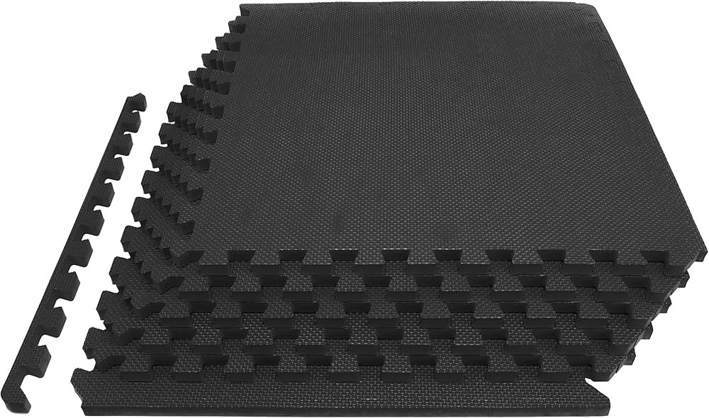 ProsourceFit Extra Thick Puzzle Exercise Mat 1”, EVA Foam Interlocking Tiles for Protective, Cu... | Amazon (US)