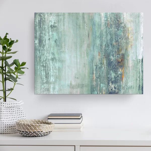 'Abstract Spa' - Wrapped Canvas Graphic Art Print | Wayfair North America