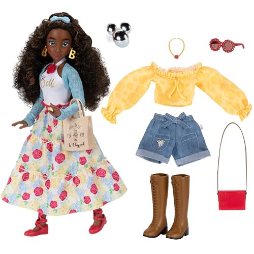 Disney ILY 4ever Fashion Dolls Inspired by Belle 11.5" Tall with 13 Points of Articulation, Two Complete Mix-and-Match Outfits and a Glittery Mickey Ring Included for You! | Amazon (US)
