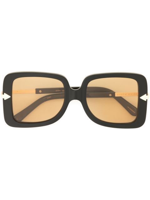 Eden square-frame sunglasses | Farfetch (US)