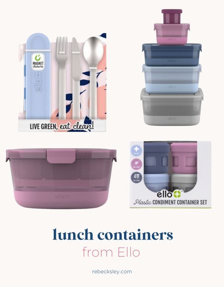 Lunch finds from Ello, available at Target and Amazon

#LTKhome #LTKunder50 #LTKfamily