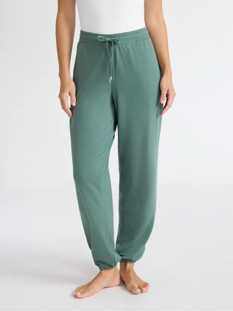 Joyspun Women's Fleece Sleep Joggers, 29'' Inseam, Sizes XS-3X | Walmart (US)