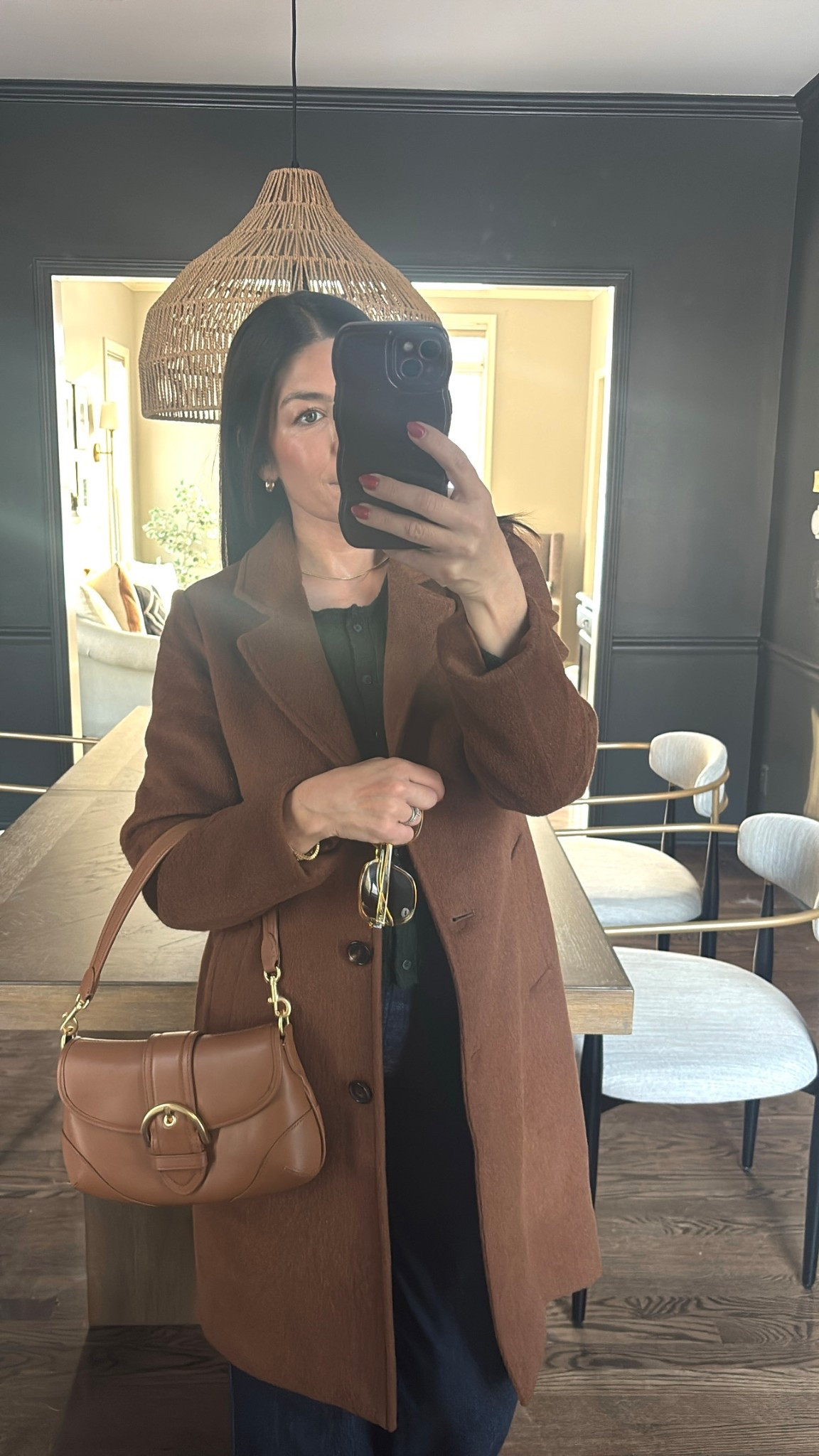 Love this Camel Hair Coat from Quince.  The quality is 10/10.  I got an XS in the color Vicuña.  Also comes in a softer mocha brown and black.

#LTKootd #LTKOver40 #LTKSeasonal